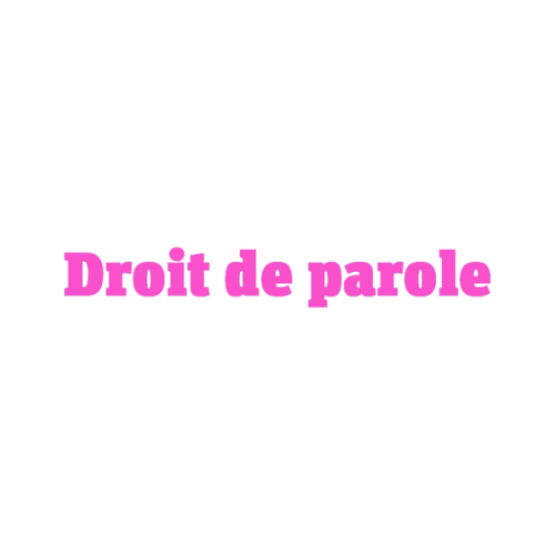 Logo de Droit de parole